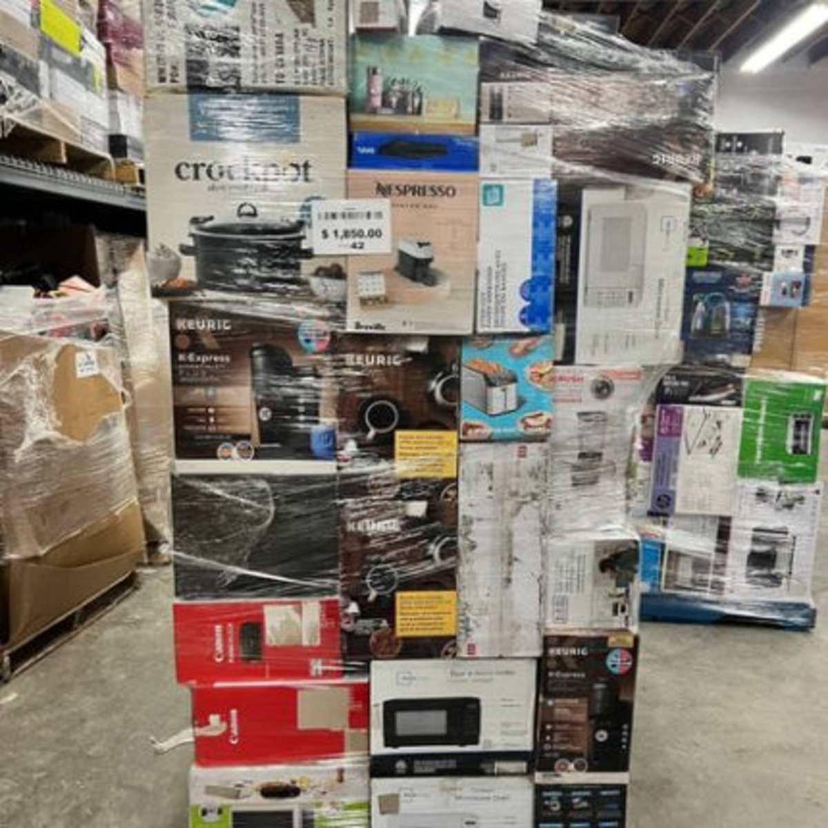 Appliance Electronics Pallet 42 – Ultimate Wholesale Lot Appliance Electronics Pallet 42 – Ultimate Wholesale Lot