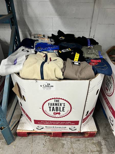 Brand Name Clothing Pallet 28 – Incredible Wholesale Lot Brand Name Clothing Pallet 28 – Incredible Wholesale Lot - Image 1