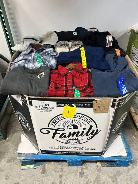 Brand Name Clothing Pallet 41 – Massive Wholesale Lot Brand Name Clothing Pallet 41 – Massive Wholesale Lot - Image 1