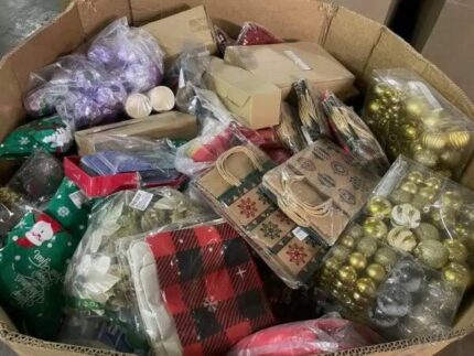 Christmas Decorations Pallet – Top Wholesale Lot