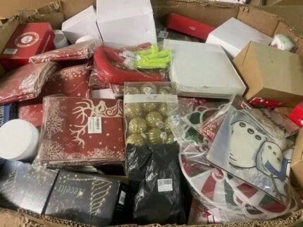 Christmas Decorations Pallet – Top Wholesale Lot