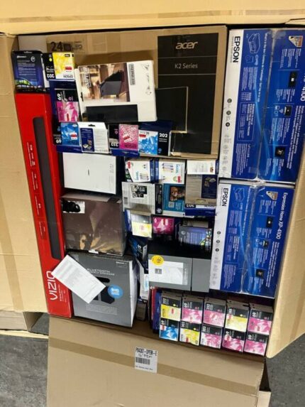 High-count Mixed Electronics Pallet – Incredible Wholesale Lot