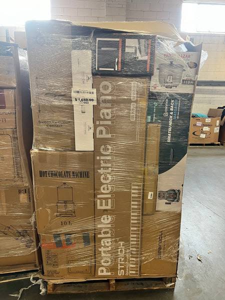 Medium Electronics Pallet 153 – Incredible Wholesale Lot Medium Electronics Pallet 153 – Incredible Wholesale Lot - Image 1