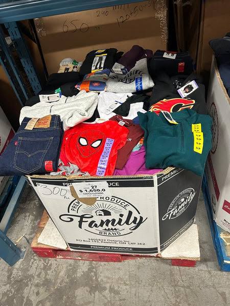 Mixed Clothing Pallet 27 – Incredible Wholesale Lot Mixed Clothing Pallet 27 – Incredible Wholesale Lot - Image 1