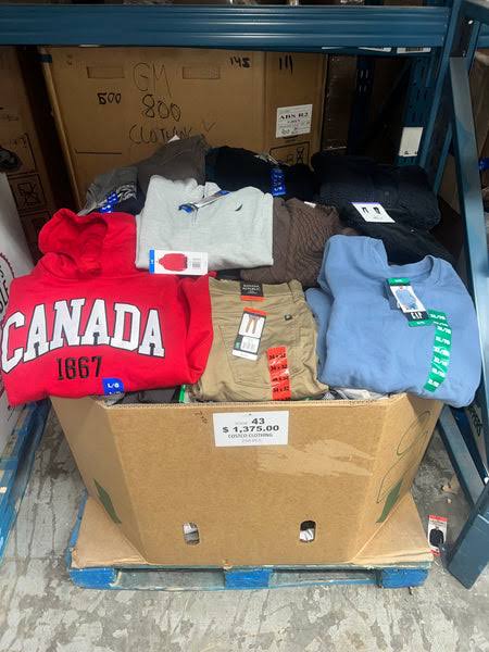 Mixed Clothing Pallet 43 – Massive Wholesale Lot Mixed Clothing Pallet 43 – Massive Wholesale Lot - Image 1