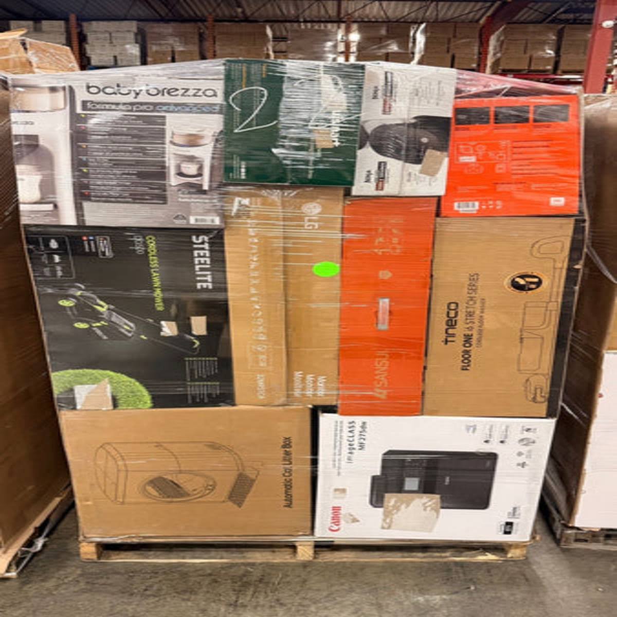 Overstock Medium Electronics Pallet 22 – Premium Wholesale Lot Overstock Medium Electronics Pallet 22 – Premium Wholesale Lot