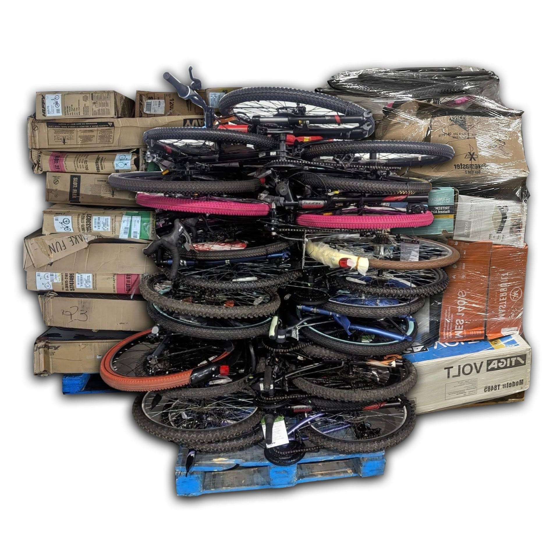 Walmart Bicycles Pallet – Top Wholesale Lot Walmart Bicycles Pallet – Top Wholesale Lot - Image 1