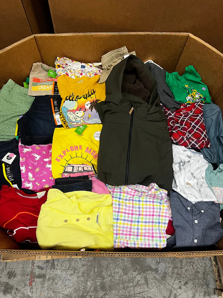 clothing pallet liquidation in usa