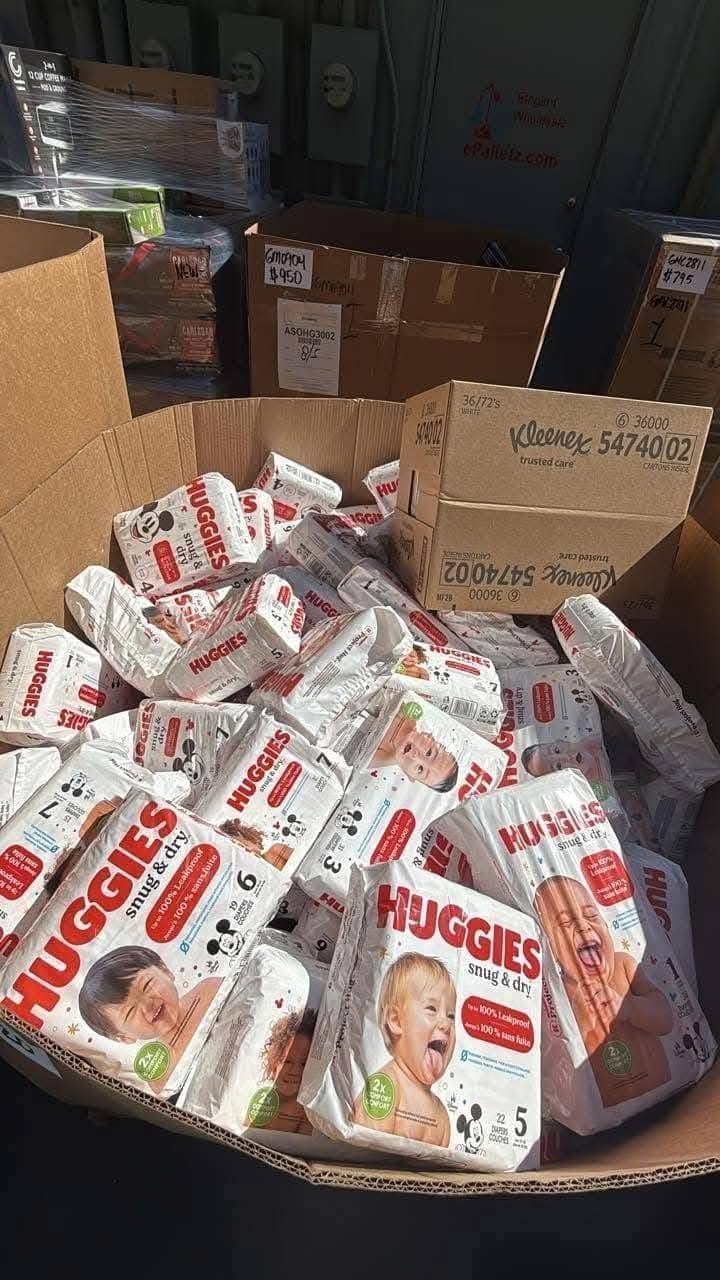 IMG_8846.jpeg Diapers Liquidation Pallet - Image 1