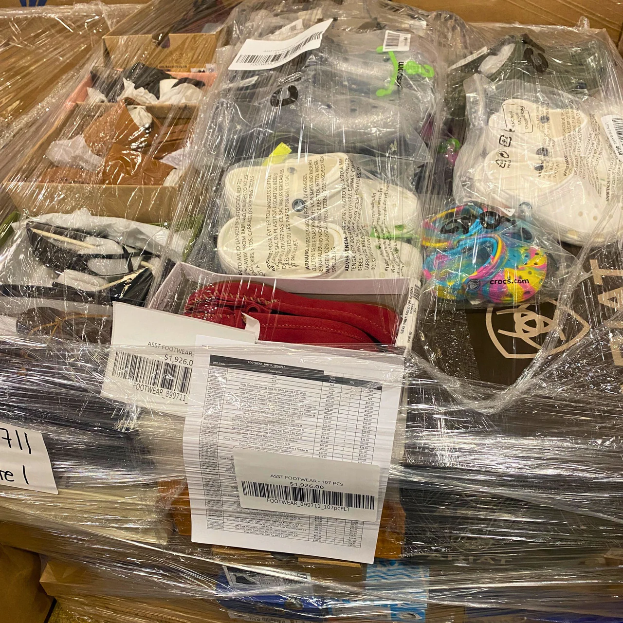 PAS1.webp Shoes Liquidation Pallet - Image 1