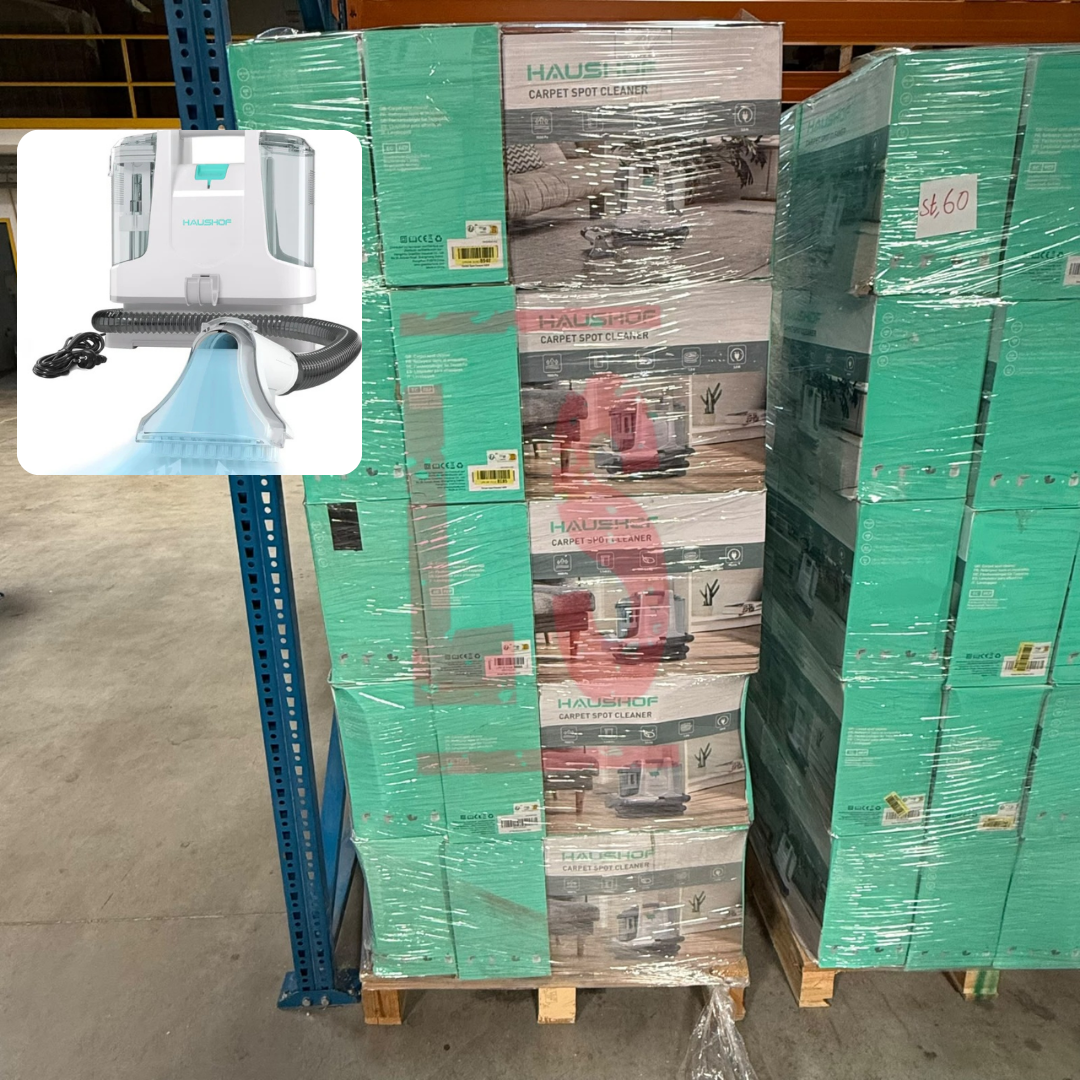 SIZE_ADJUST_24.png HAUSHOF StainZapper Wash Vacuum Cleaner for Carpet Liquidation Pallet - Image 1