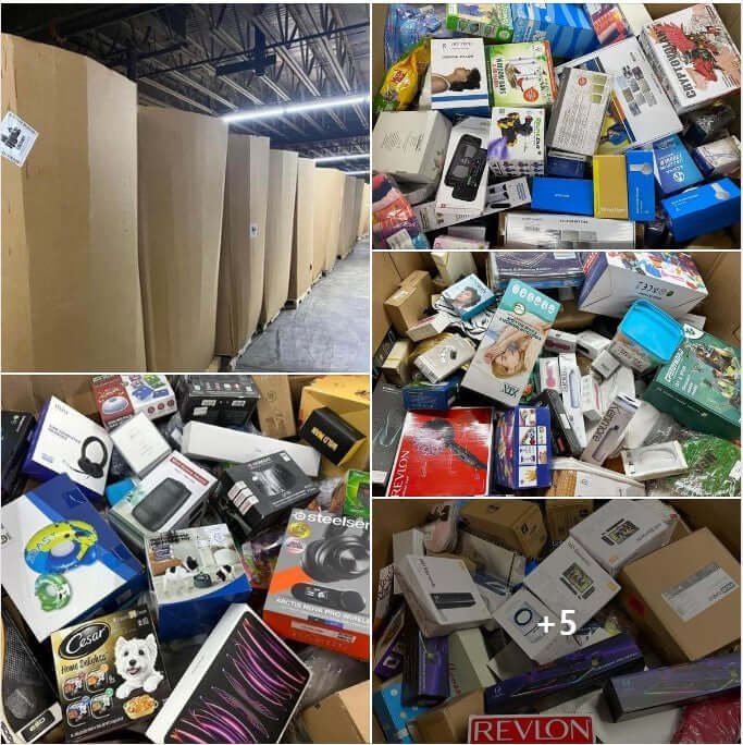 amazon-bin-store-loads-7ft-high-piece-count.jpg Amazon High Piece Bin Store Liquidation Truckload - Image 1
