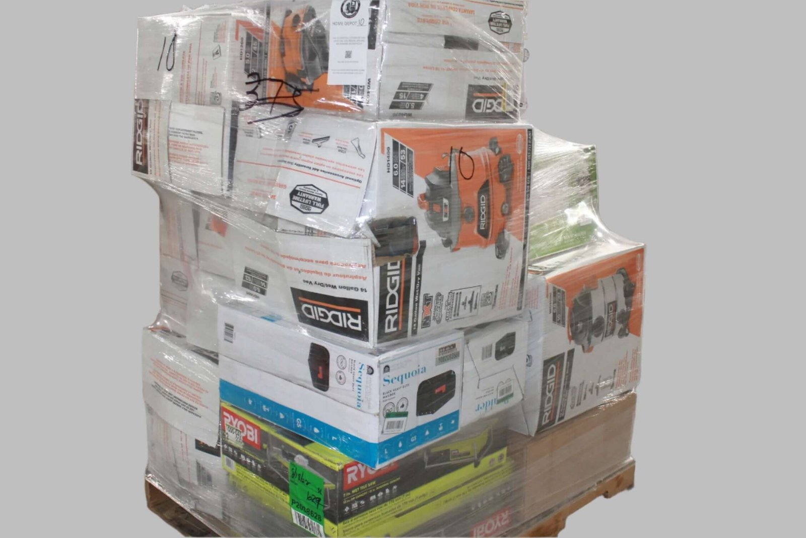 bulk-home-depot-tools-liquidation-pallets.jpg Home Depot Hardware Liquidation Truckload - Image 1
