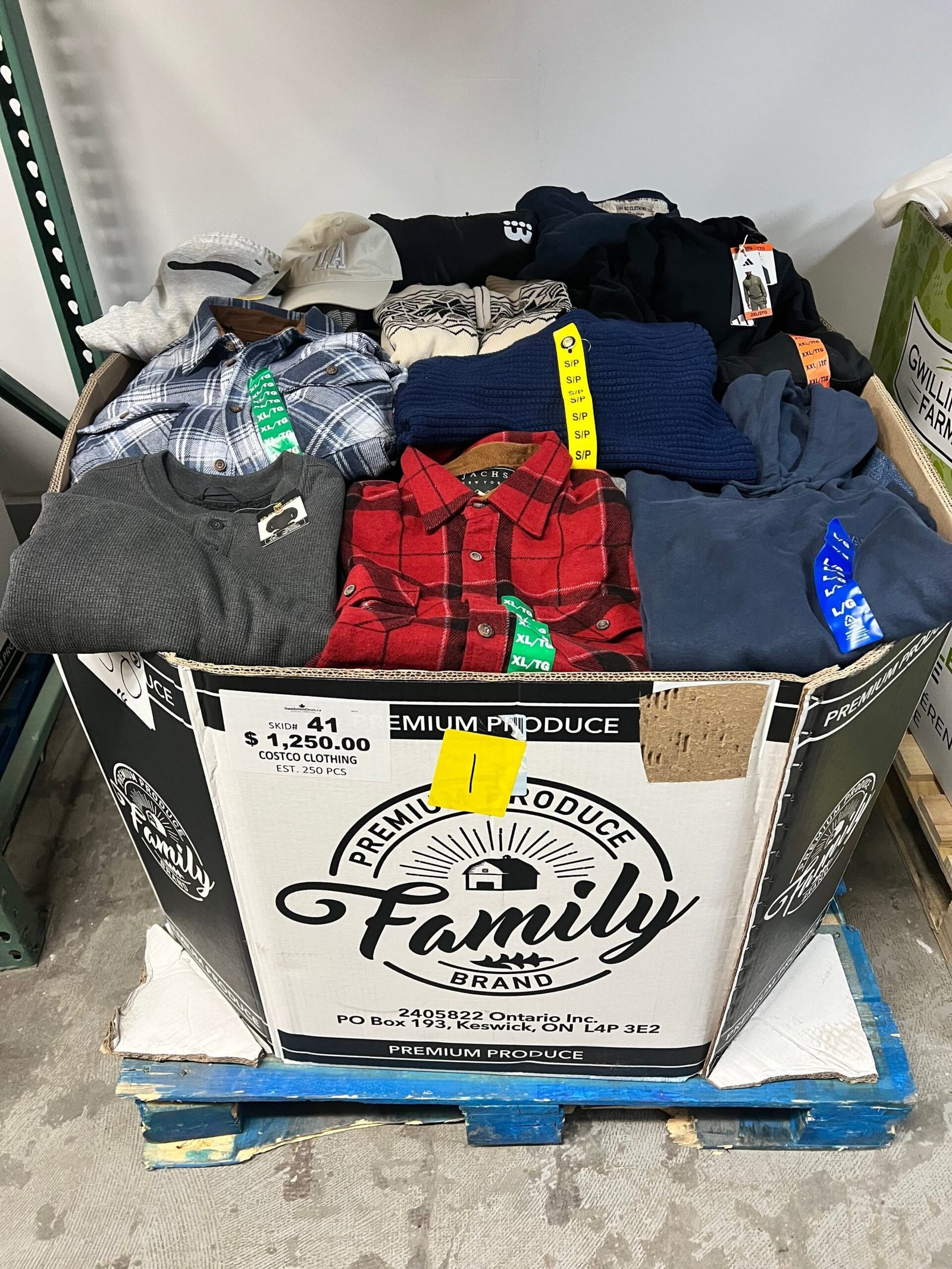 cw-clothing-41-250pcs-liquidation-wholesale-pallet-cw-clothing-41-250pcs-liquidation-wholesale-pallet-lpd-1232493371-scaled-1.jpg Brand Name Clothing – 250pcs Liquidation Pallet — Lot 19 - Image 1