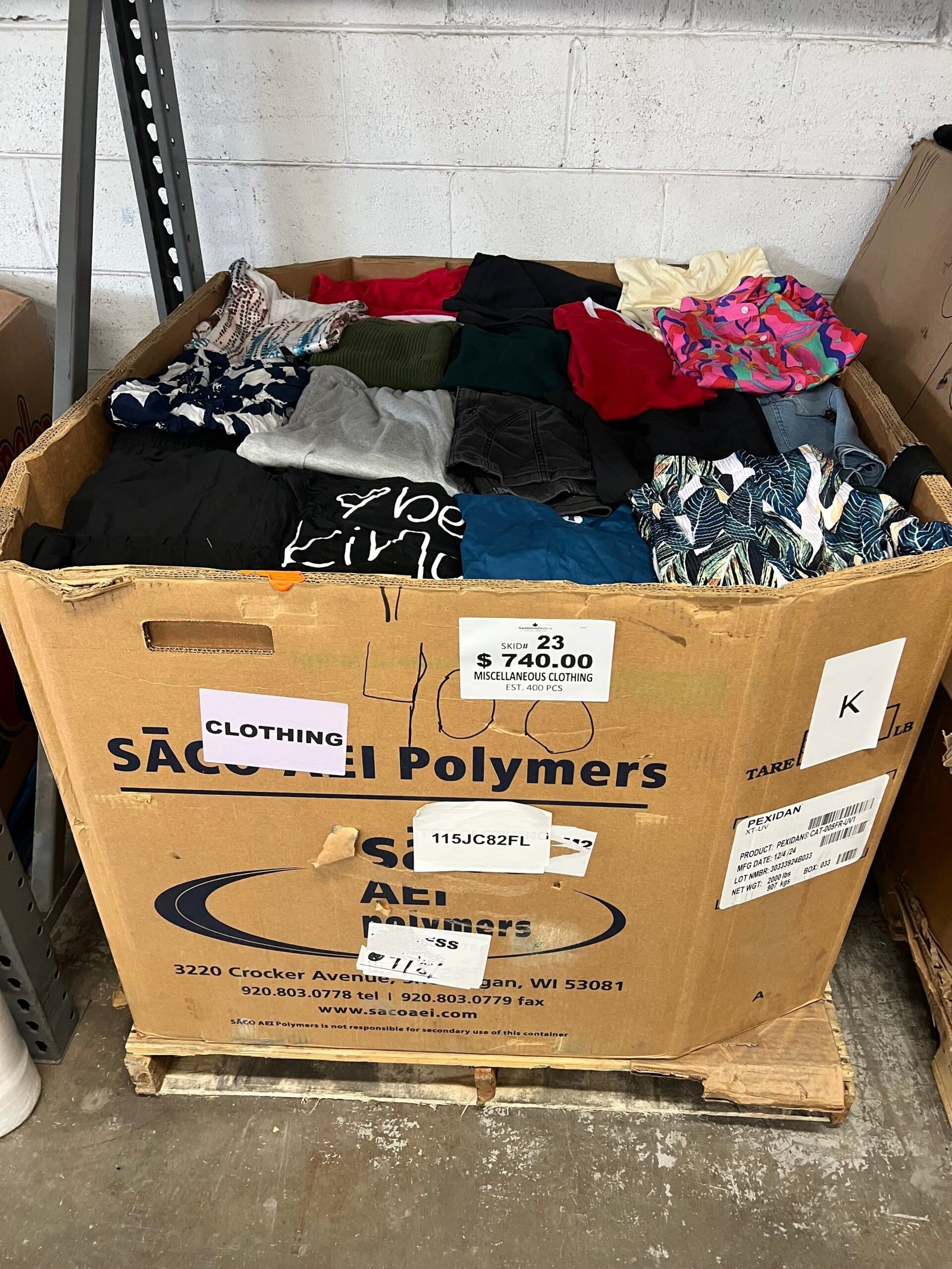 miscellaneous-clothing-23-400pcs-liquidation-wholesale-pallet-miscellaneous-clothing-23-400pcs-liquidation-wholesale-pallet-lpd-1243800640-scaled-1.jpg Miscellaneous Clothing - 400pcs Liquidation Pallet — Lot 2 - Image 1